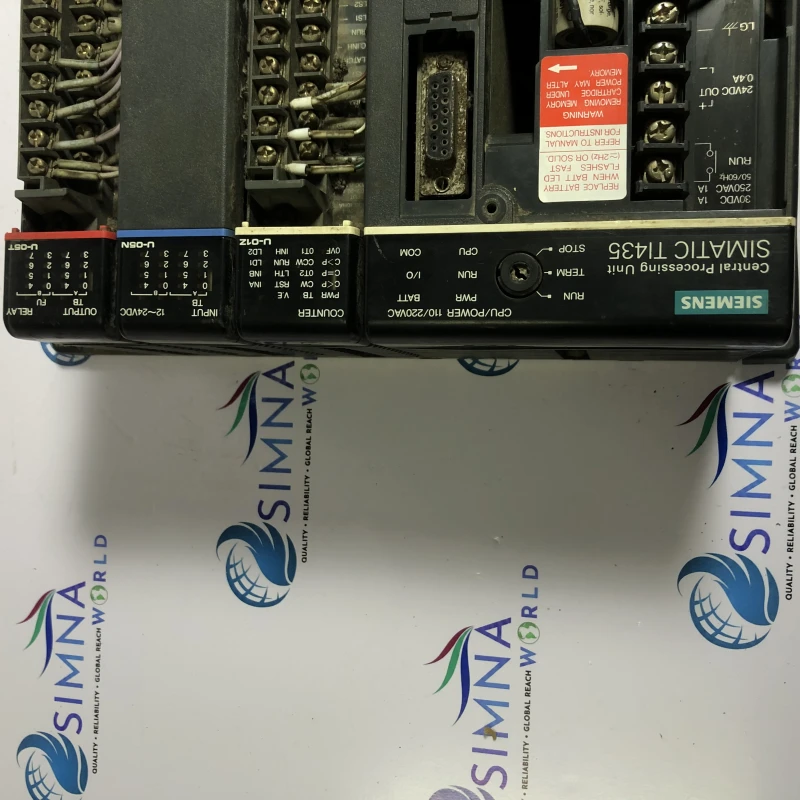 Siemens SIMATIC TI435 PLC CPU with I/O Modules and Relay Output Unit thumbnail 9